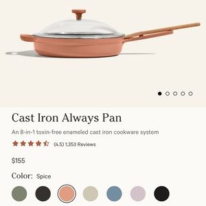 Cast Iron “Always Pan”